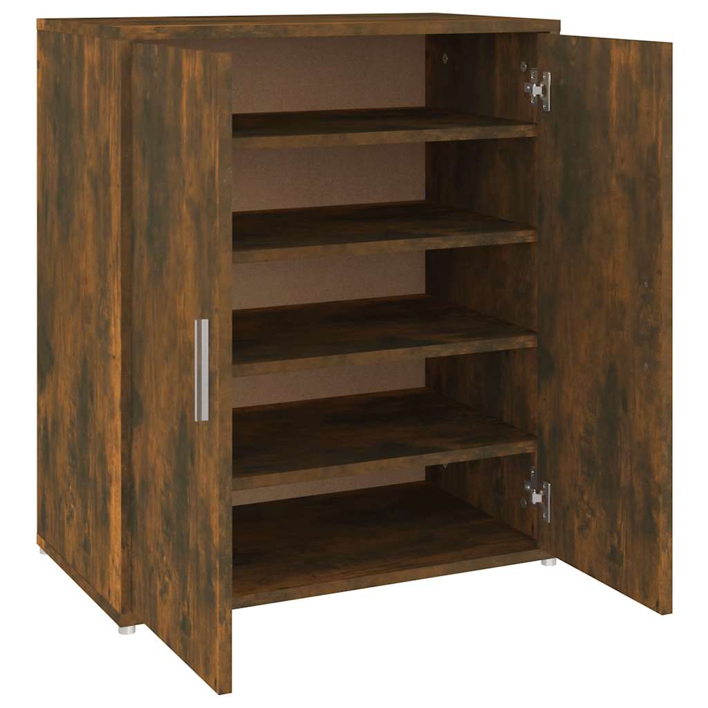vidaXL Shoe cabinets 60 x 35 x 70 cm Smoked Oak