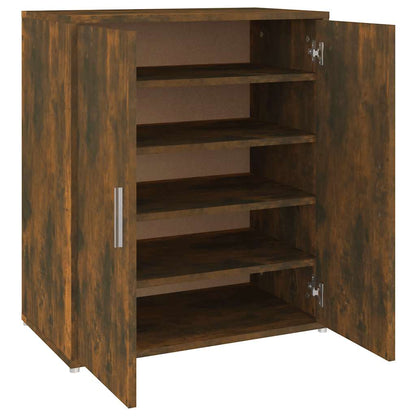 vidaXL Shoe cabinets 60 x 35 x 70 cm Smoked Oak