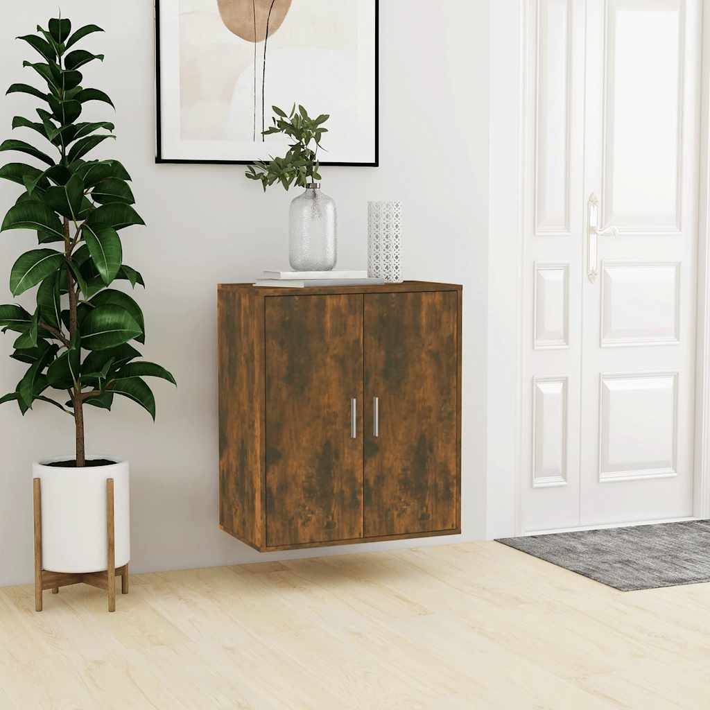 vidaXL Shoe cabinets 60 x 35 x 70 cm Smoked Oak