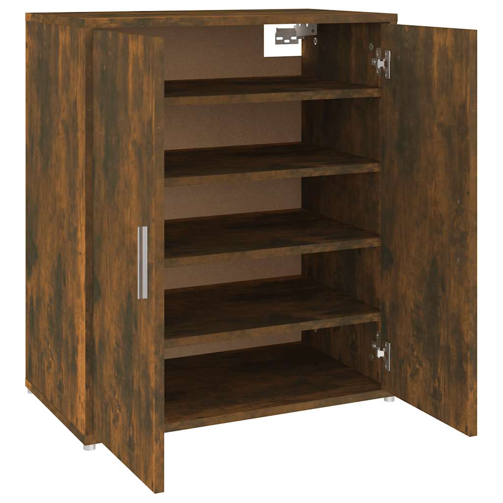 vidaXL Shoe cabinets 60 x 35 x 70 cm Smoked Oak