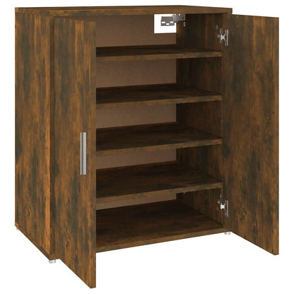 vidaXL Shoe cabinets 60 x 35 x 70 cm Smoked Oak