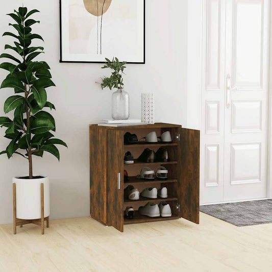 vidaXL Shoe cabinets 60 x 35 x 70 cm Smoked Oak