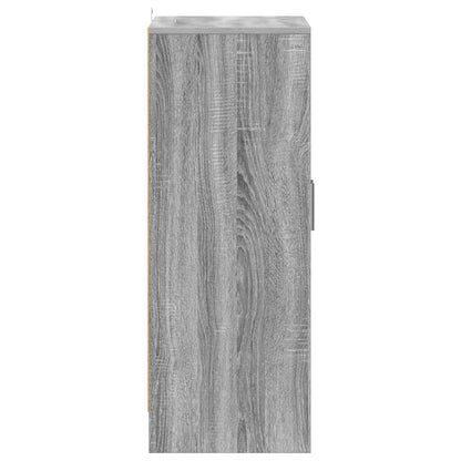 vidaXL Shoe cabinets 60 x 35 x 92 cm Engineered Wood Grey Sonoma