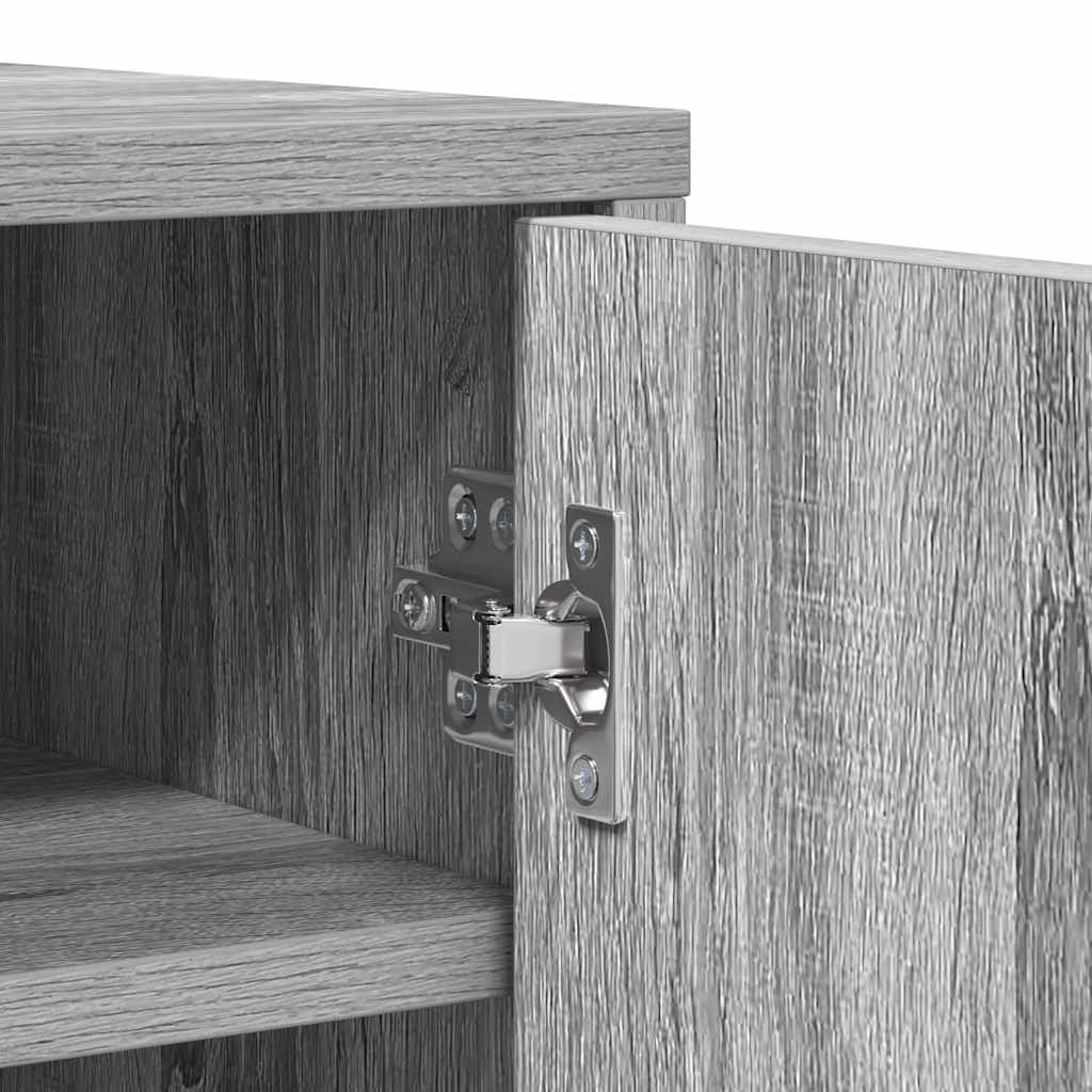 vidaXL Shoe cabinets 60 x 35 x 92 cm Engineered Wood Grey Sonoma