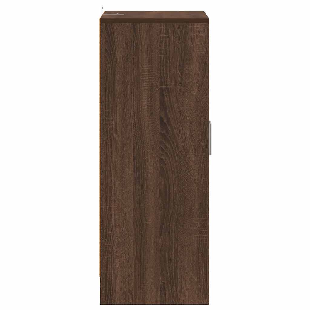 vidaXL Shoe cabinets 60 x 35 x 92 cm Engineered Wood Brown Oak