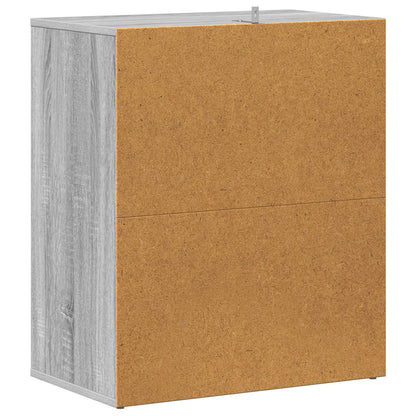 vidaXL Shoe cabinets 60 x 35 x 70 cm Grey Sonoma