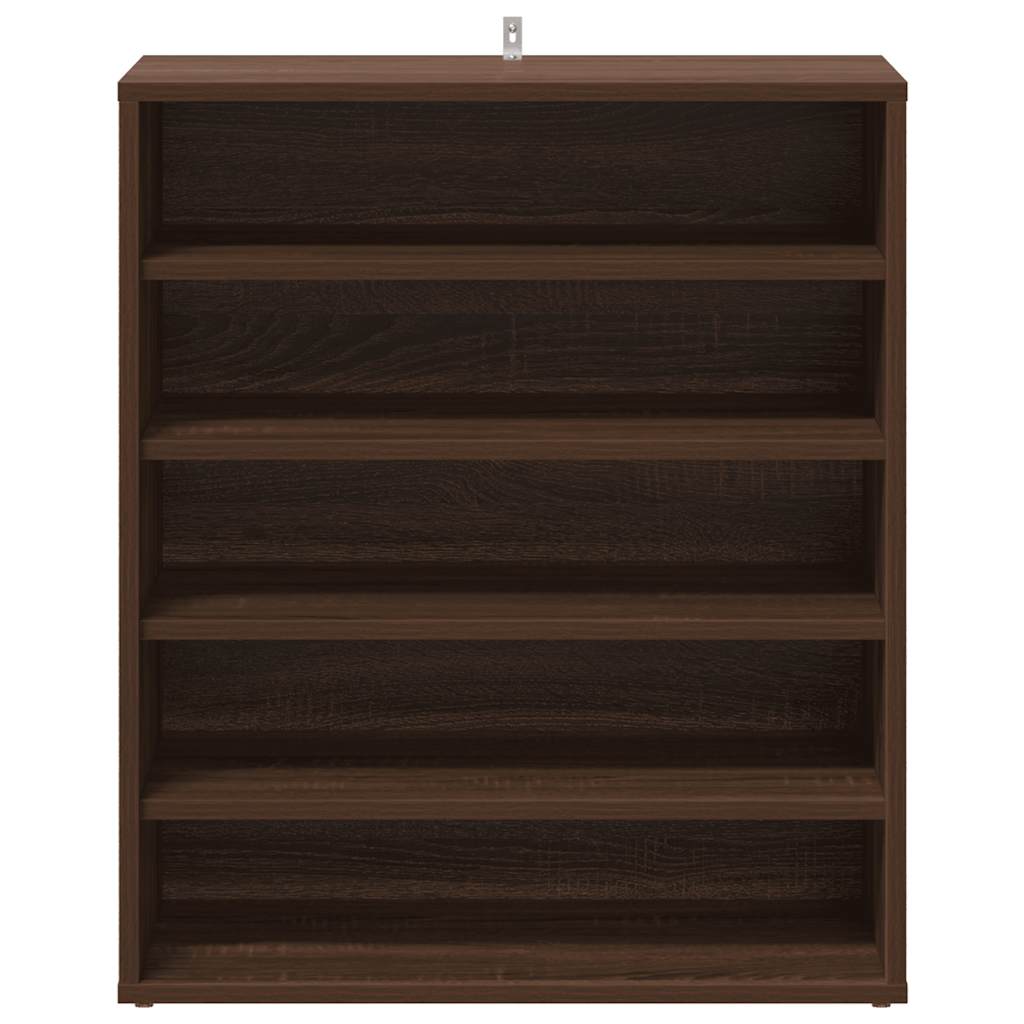 vidaXL Shoe cabinets 60 x 35 x 70 cm Brown Oak Plenty of shoe space