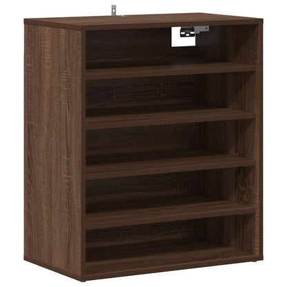 vidaXL Shoe cabinets 60 x 35 x 70 cm Brown Oak Plenty of shoe space