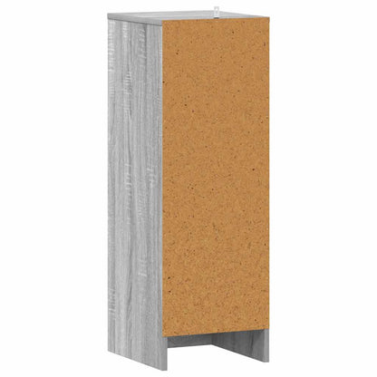 vidaXL Shoe Cabinet Grey Sonoma 32x35x92 cm Engineered Wood