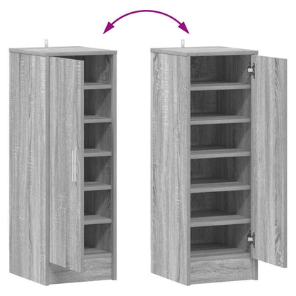 vidaXL Shoe cabinets 32 x 35 x 92 cm Grey Sonoma