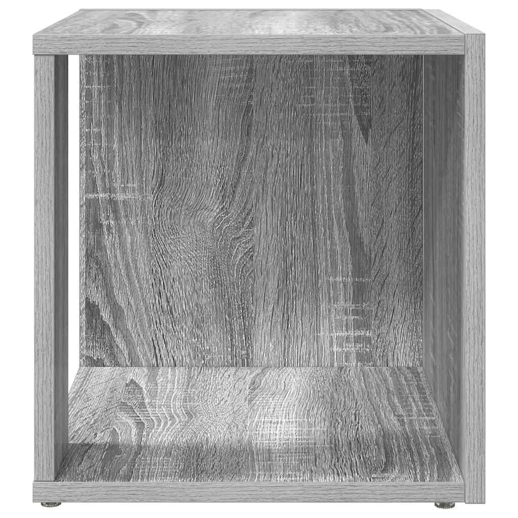 vidaXL Side Table Grey Sonoma 33x33x34,5 cm Engineered Wood
