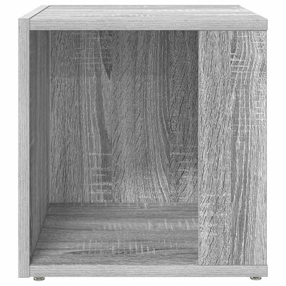 vidaXL Side Table Grey Sonoma 33x33x34,5 cm Engineered Wood