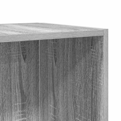vidaXL Side Table Grey Sonoma 33x33x34,5 cm Engineered Wood