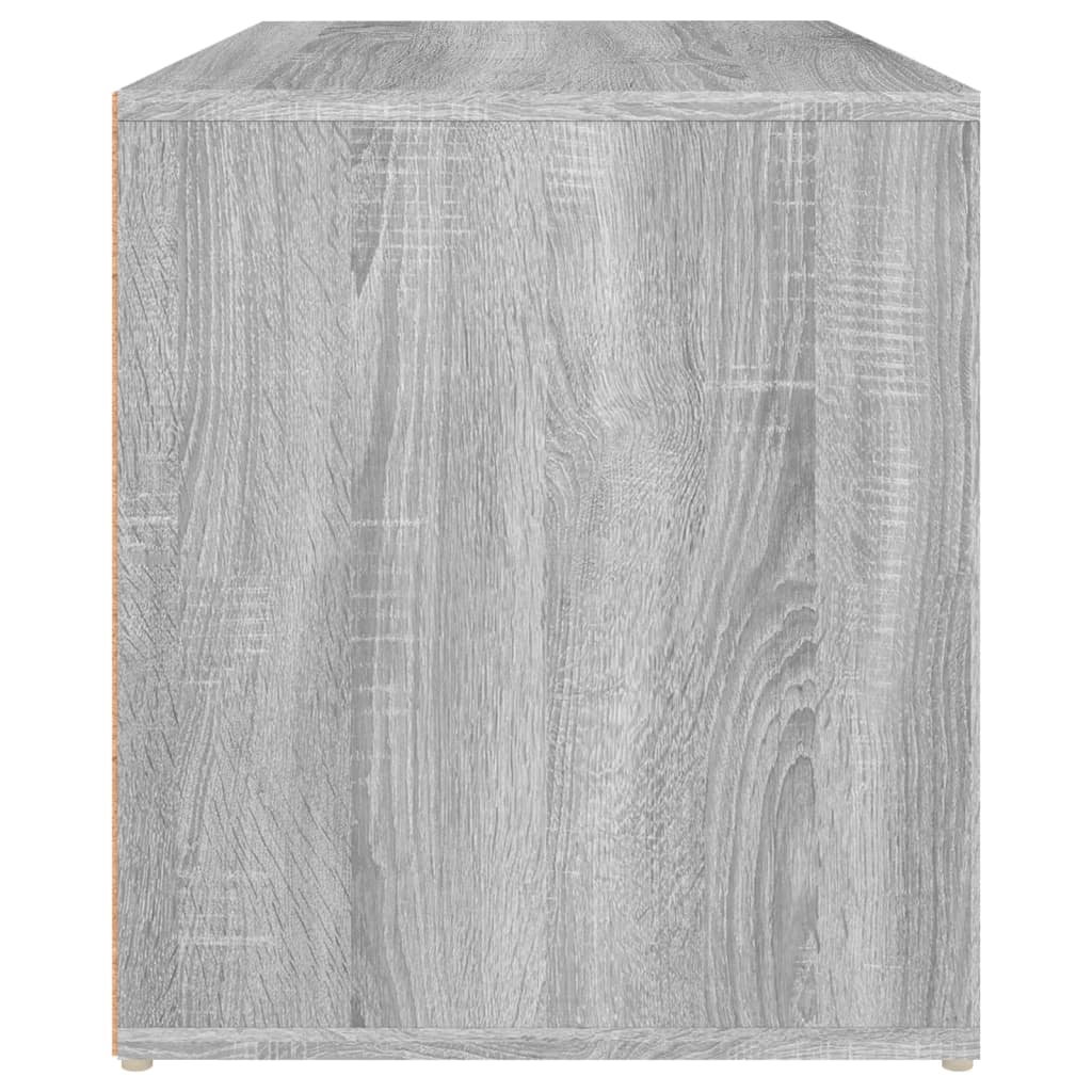 vidaXL Hall Bench | Grey Sonoma | Engineered Wood | Medium | Entryway Bench