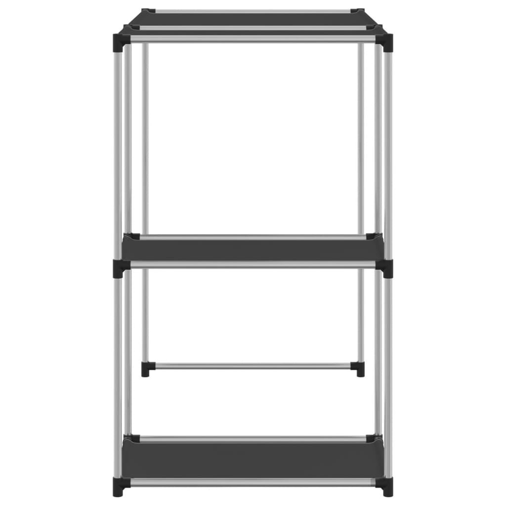 vidaXL Storage Rack over Washing Machine Black 87x55x90.5 cm Iron