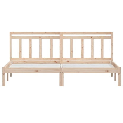 vidaXL Bed Frame without Mattress Super King Solid Wood