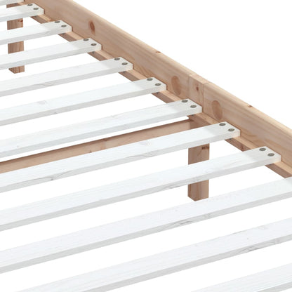 vidaXL Bed Frame without Mattress Super King Solid Wood