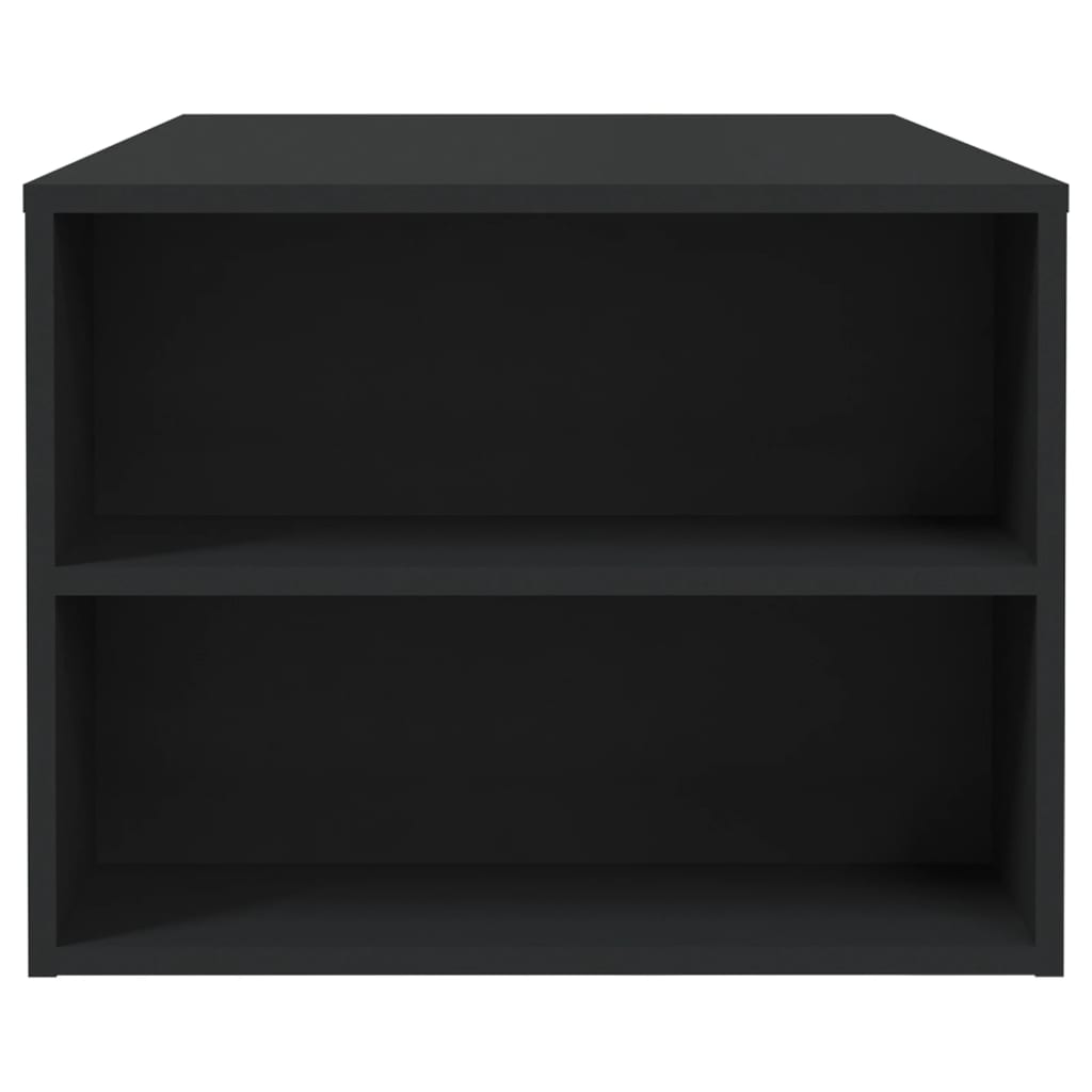 vidaXL Coffee Table Black 102x55x42 cm Engineered Wood