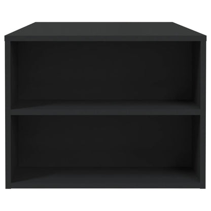 vidaXL Coffee Table Black 102x55x42 cm Engineered Wood