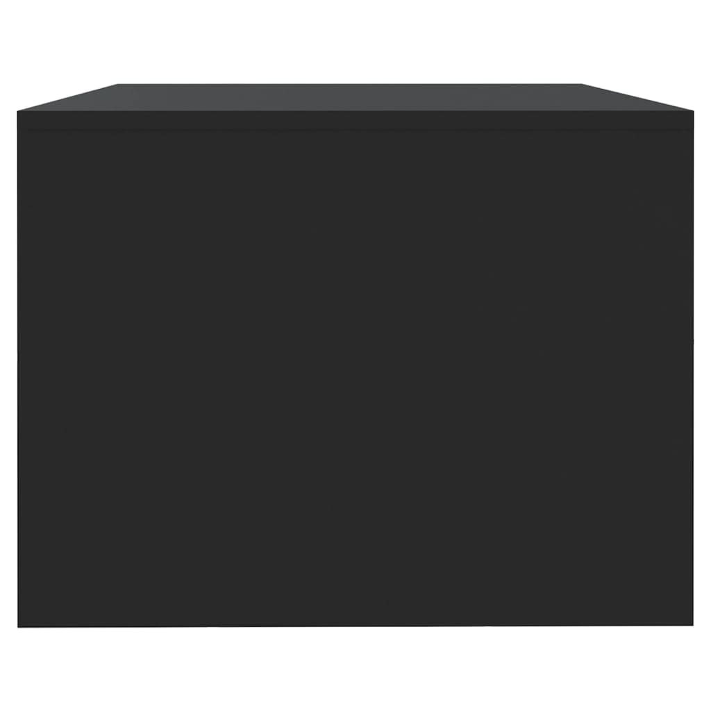 vidaXL Coffee Table Black 102x55x42 cm Engineered Wood