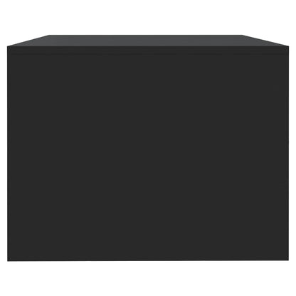vidaXL Coffee Table Black 102x55x42 cm Engineered Wood