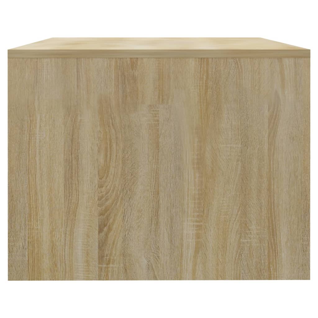 vidaXL Coffee Table Sonoma Oak 102x55x42 cm Engineered Wood