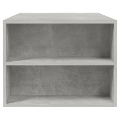 vidaXL Coffee Table Concrete Grey 102x55x42 cm Engineered Wood