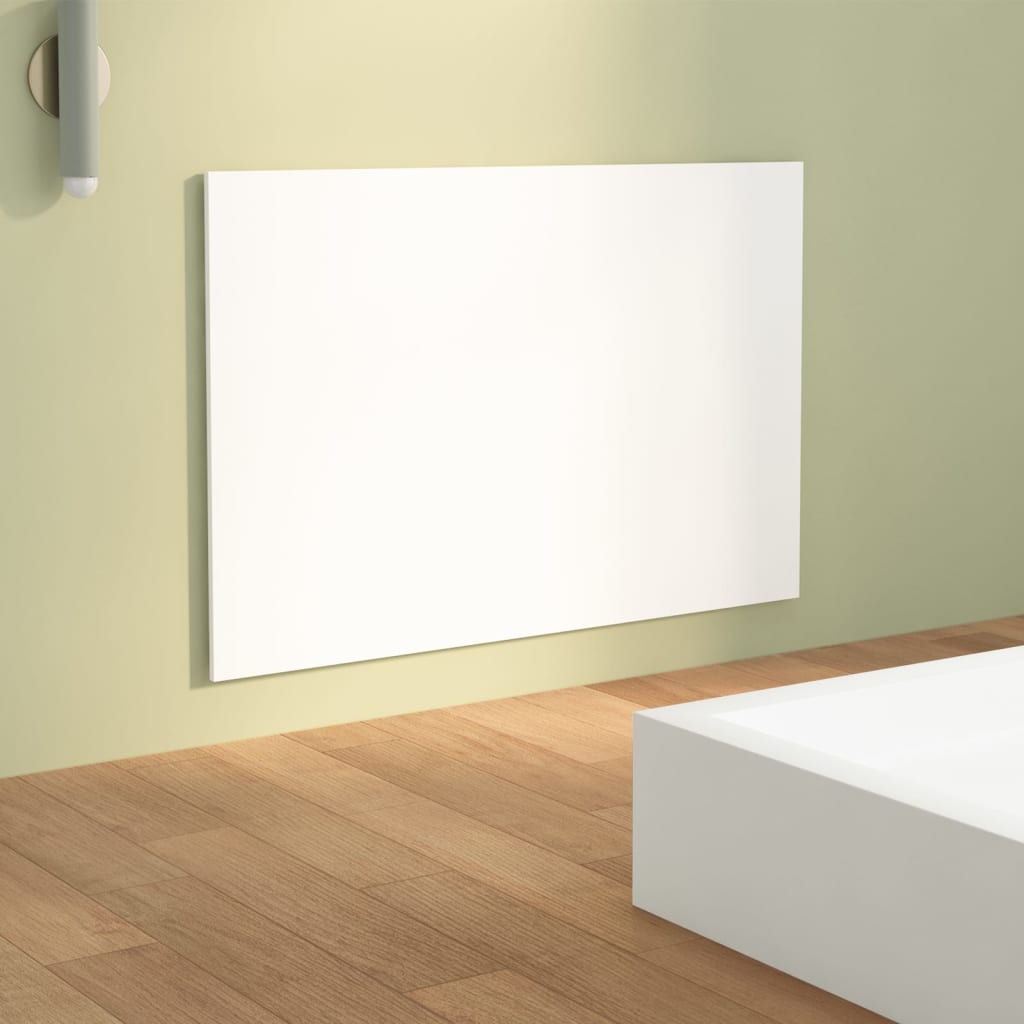 811025 vidaXL Bed Headboard White 120x1,5x80 cm Engineered Wood