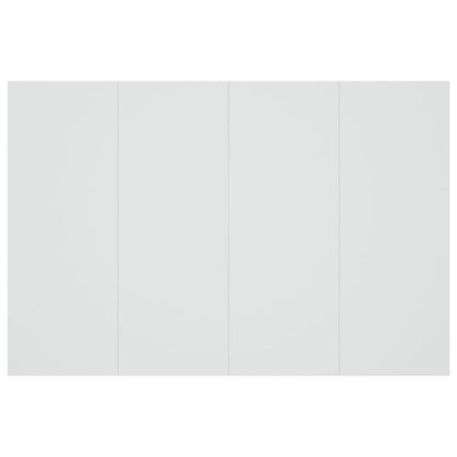 811025 vidaXL Bed Headboard White 120x1,5x80 cm Engineered Wood