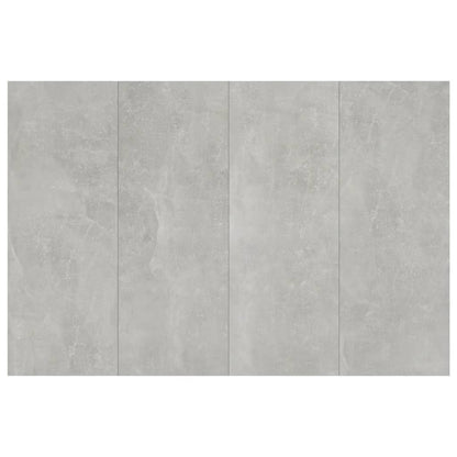 811029 vidaXL Bed Headboard Concrete Grey 120x1,5x80 cm Engineered Wood