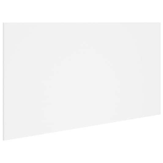 811034 vidaXL Bed Headboard White 160x1,5x80 cm Engineered Wood