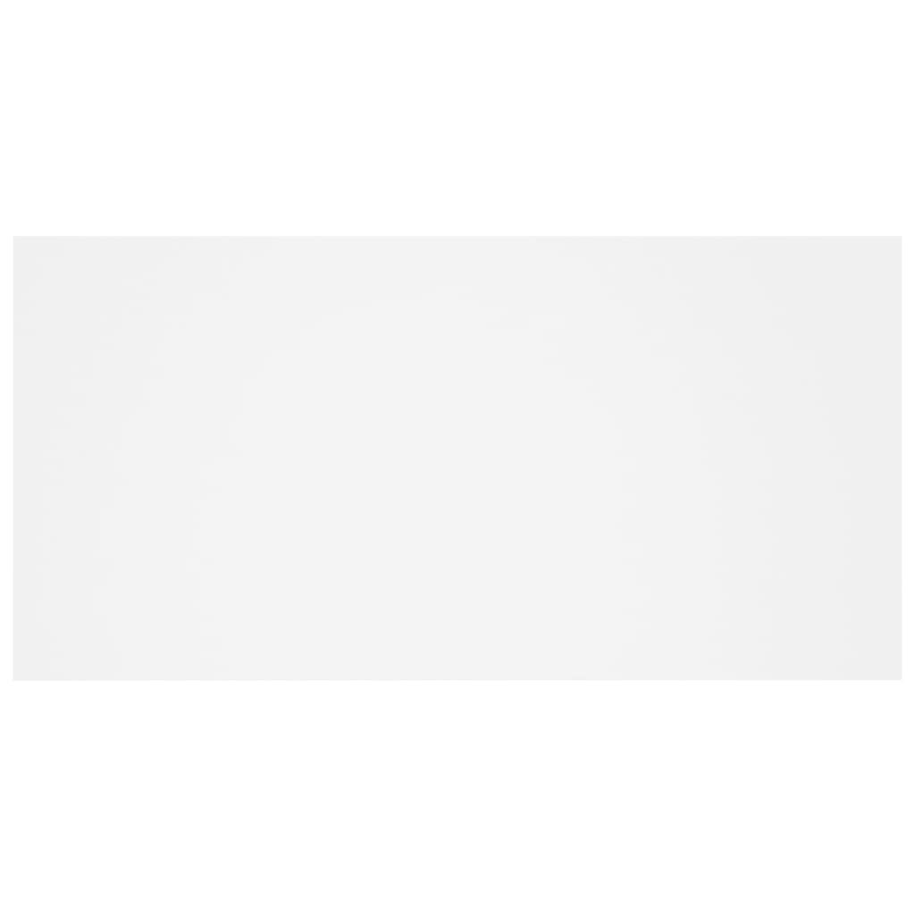 811034 vidaXL Bed Headboard White 160x1,5x80 cm Engineered Wood