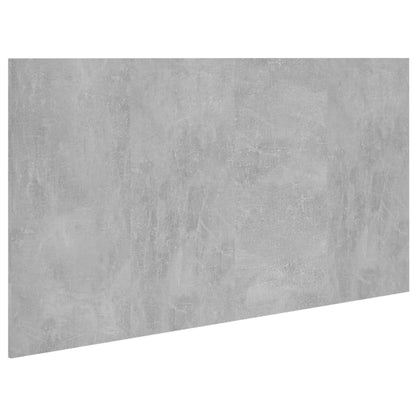 811038 vidaXL Bed Headboard Concrete Grey 160x1,5x80 cm Engineered Wood