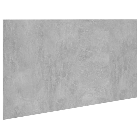 811038 vidaXL Bed Headboard Concrete Grey 160x1,5x80 cm Engineered Wood