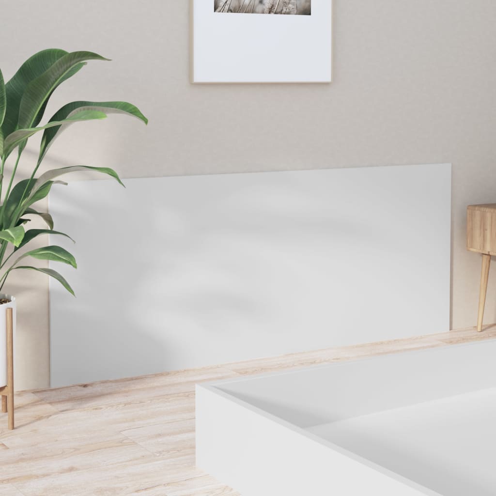 vidaXL Bed Headboard White 200x1.5x80 cm Engineered Wood