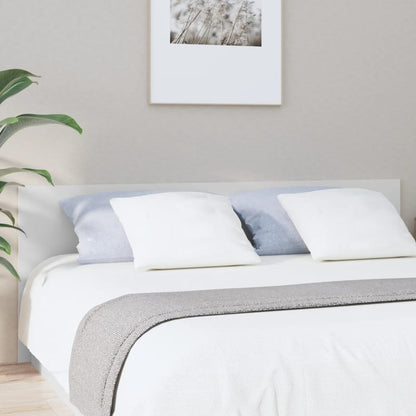 vidaXL Bed Headboard White 200x1.5x80 cm Engineered Wood