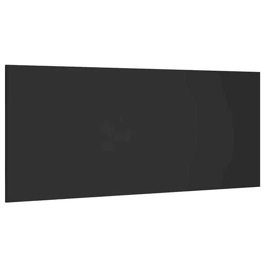 811044 vidaXL Bed Headboard Black 200x1,5x80 cm Engineered Wood