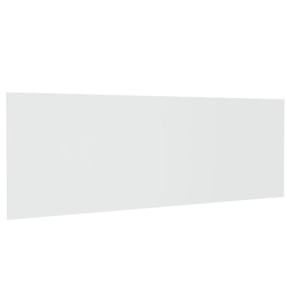 811052 vidaXL Wall Headboard White 240x1,5x80 cm Engineered Wood