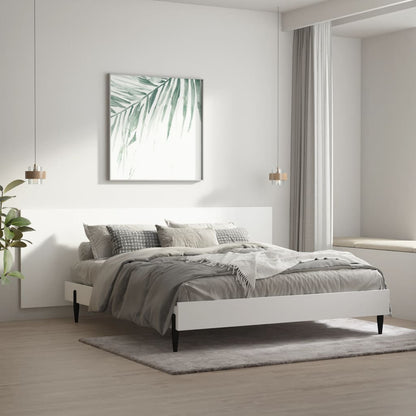 811052 vidaXL Wall Headboard White 240x1,5x80 cm Engineered Wood