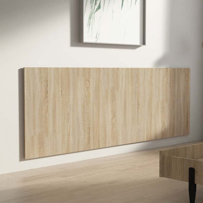 811055 vidaXL Wall Headboard Sonoma Oak 240x1,5x80 cm Engineered Wood