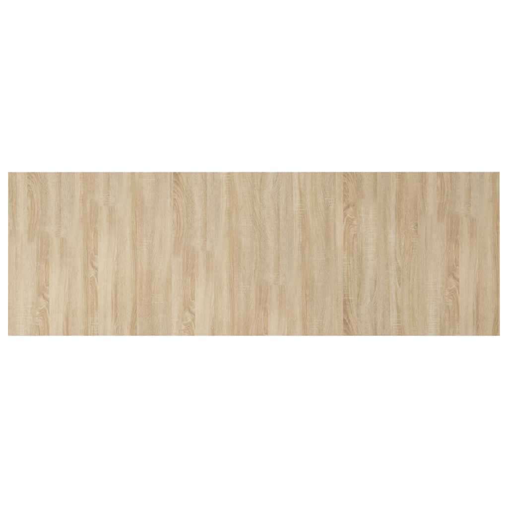811055 vidaXL Wall Headboard Sonoma Oak 240x1,5x80 cm Engineered Wood