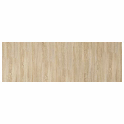 811055 vidaXL Wall Headboard Sonoma Oak 240x1,5x80 cm Engineered Wood