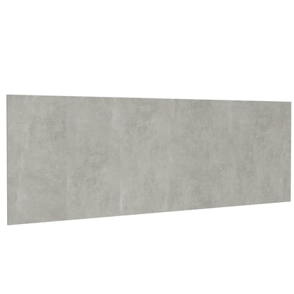 811056 vidaXL Wall Headboard Concrete Grey 240x1,5x80 cm Engineered Wood