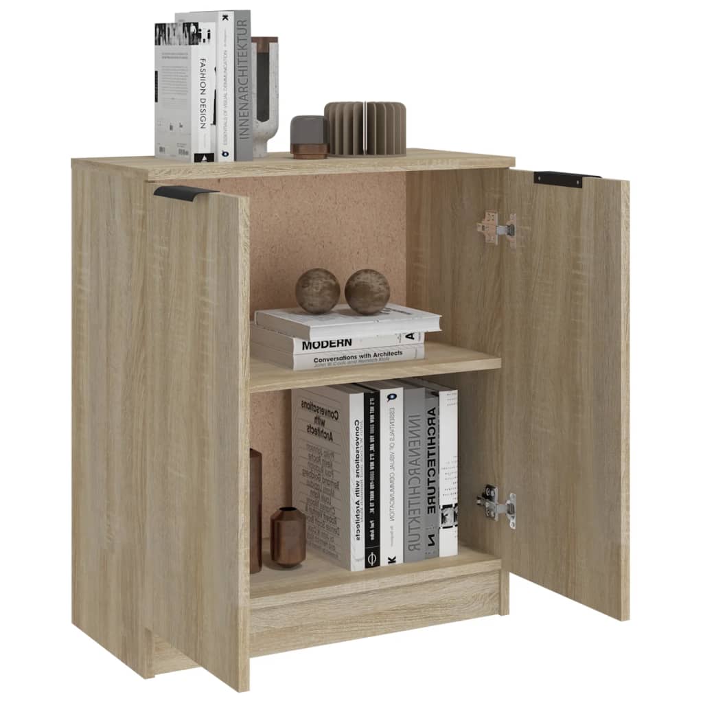 vidaXL Sideboard Sonoma Oak 60x30x70 cm Engineered Wood