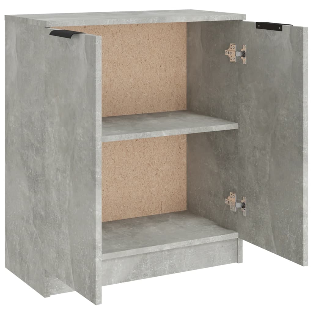 vidaXL Sideboard Concrete Grey 60x30x70 cm Engineered Wood