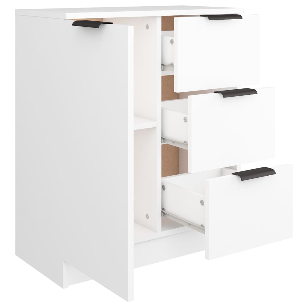 vidaXL Sideboard White Engineered Wood