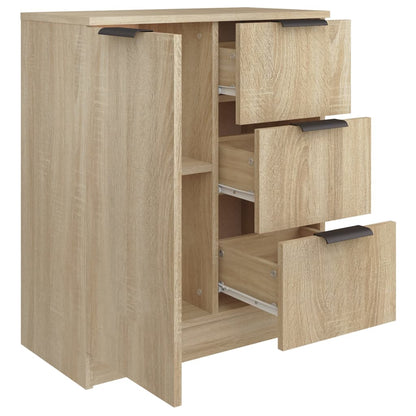vidaXL Sideboard Sonoma Oak Engineered Wood