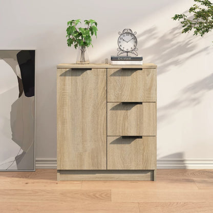 vidaXL Sideboard Sonoma Oak Engineered Wood