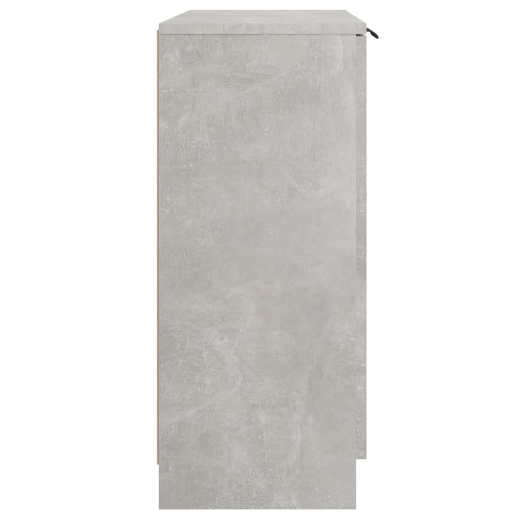 vidaXL Sideboard Concrete Grey Engineered Wood