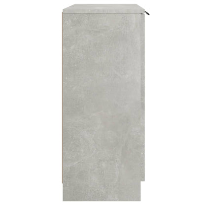vidaXL Sideboard Concrete Grey Engineered Wood